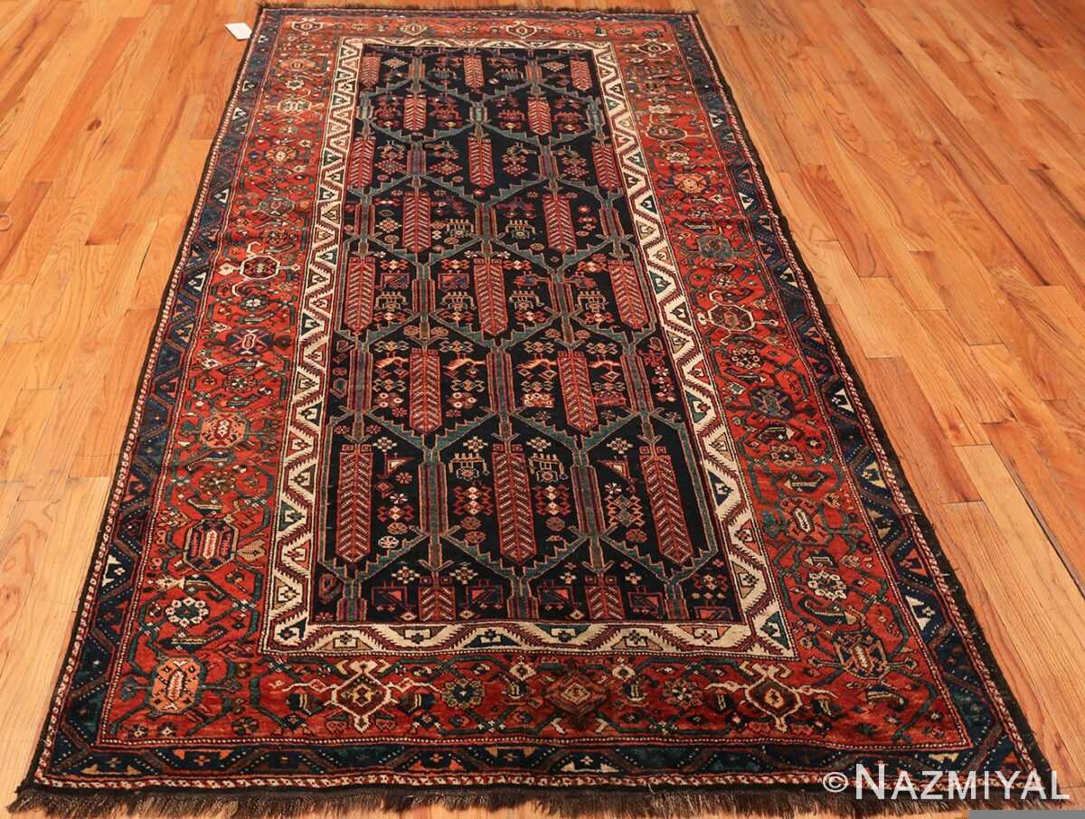 Breathtaking Antique Tribal Persian Kurdish Rug 70425 By Nazmiyal