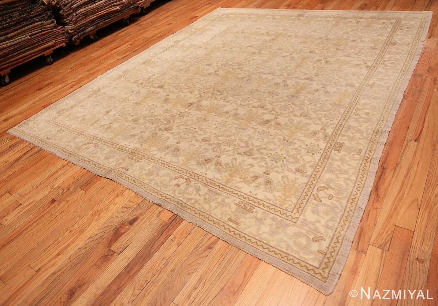Full Decorative room size Antique Spanish carpet 2678 by Nazmiyal