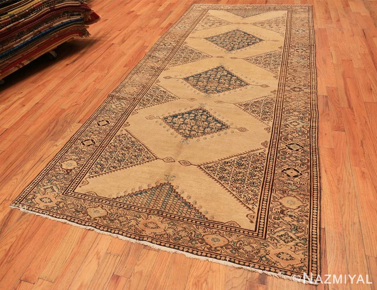 Full Antique Persian Malayer rug 42462 by Nazmiyal Antique Rugs in NYC