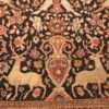 antique khorassan persian rug 3244 deers Nazmiyal
