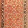 Large Oversized Antique Rust Color Persian Sultanabad Area Rug 42746 by Nazmiyal Antique Rugs