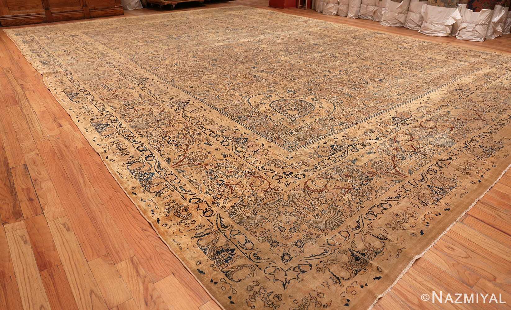 Full Large oversized Antique Persian Kerman rug 42880 by Nazmiyal