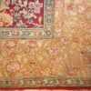 antique indian agra carpet 42109 corner Nazmiyal