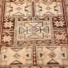 brown earth tone tribal antique persian malayer runner rug 43059 middle Nazmiyal