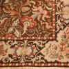 mesmerizing floral antique english needlepoint rug 3000 corner Nazmiyal