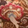mesmerizing floral antique english needlepoint rug 3000 pile Nazmiyal