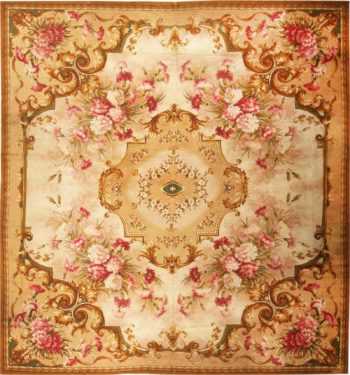 Antique English Axminster Rug #2409 by Nazmiyal Antique Rugs