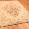 Full Floral antique American hooked rug 1927 by Nazmiyal
