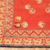 Corner Red Background Ningxhia Antique Chinese rug 43024 by Nazmiyal