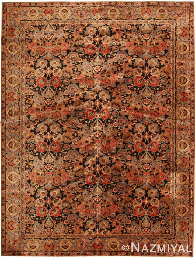antique english axminster rug 2442 Nazmiyal