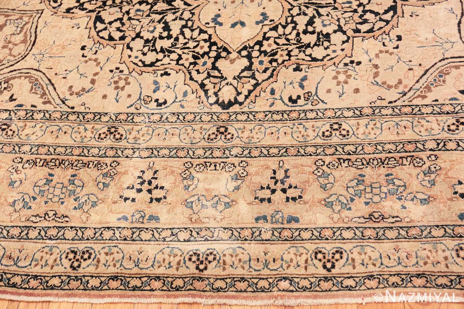 Border Antique Khorassan Persian rug 42030 by Nazmiyal
