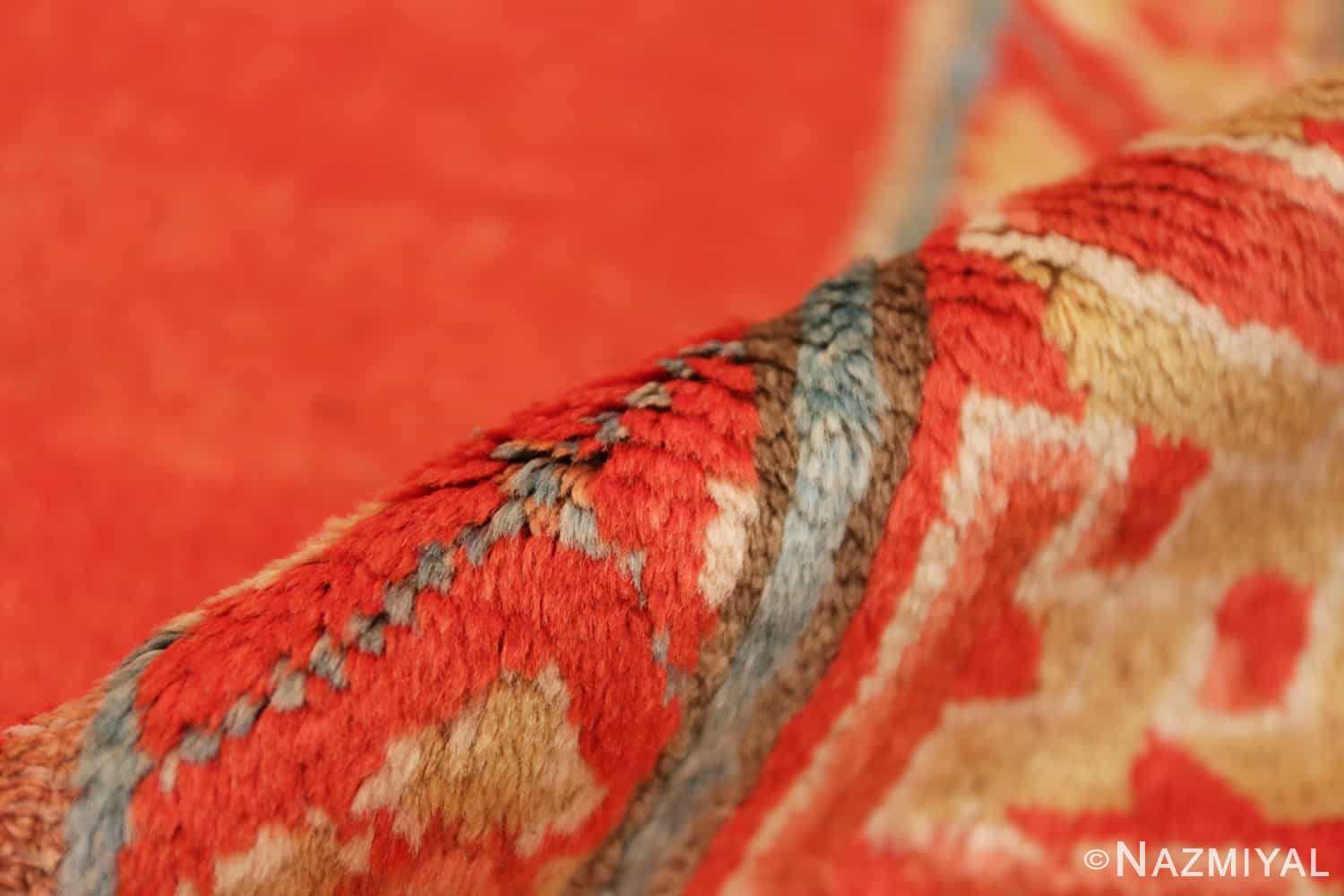 Pile Red Background Ningxhia Antique Chinese rug 43024 by Nazmiyal
