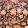 black and red antique persian ziegler sultanabad rug 45212 scrolls Nazmiyal