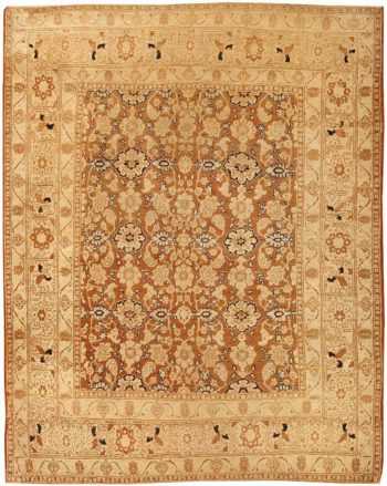 antique persian tabriz rug by haji jalili 43503 Nazmiyal