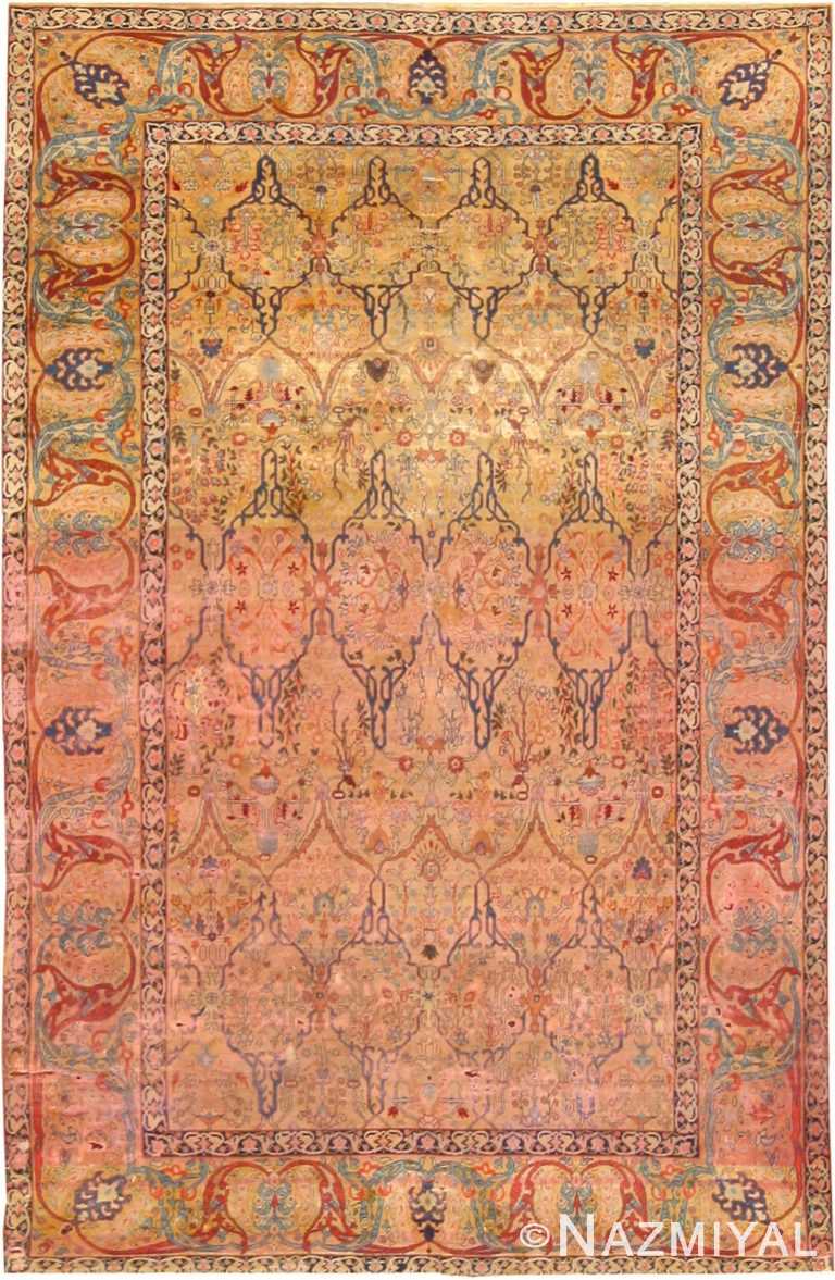 Antique Esfahan Persian Rug 43917