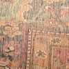 antique 17th century persian esfahan rug 8034 weave Nazmiyal