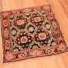 Full small antique silk and cotton Indian Agra rug 41163 by Nazmiyal