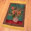 Full Antique Silk Tabriz Persian rug 43388 by Nazmiyal
