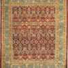 Red Room Size Antique Indian Amritsar Rug #2670 by Nazmiyal Antique Rugs