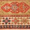 Border Small scatter size Tribal Antique Turkish Bergama rug 44443 by Nazmiyal