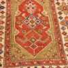 Detail Small scatter size Tribal Antique Turkish Bergama rug 44443 by Nazmiyal