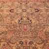 antique light brown background kerman persia rug 44491 flowers Nazmiyal