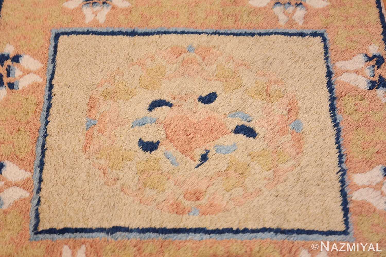 Field Square Scatter size Antique Chinese rug 44845 by Nazmiyal