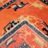 Weave Square Small Scatter size Antique Chinese rug 44843 by Nazmiyal