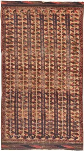 Antique Baluch Rug #44028 Detail/Large View