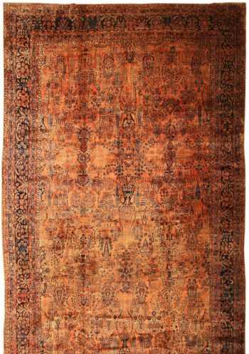 Antique Mehajeran Persian Rugs 43685 Detail/Large View