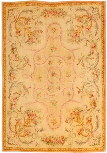 Antique Savonnerie French Rug 43937 Nazmiyal