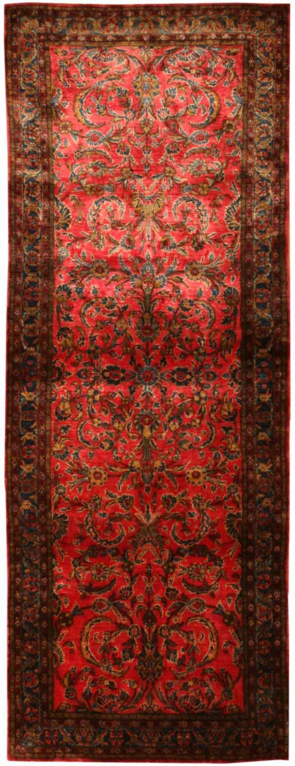 Antique Silk Kashan Persian Rug 43904 Nazmiyal Antique Rugs