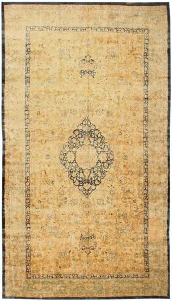 Oversize Vintage Persian Kerman Carpet 43684 by Nazmiyal Antique Rugs