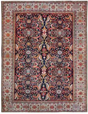 Antique Sultanabad Persian Rugs 1867 Detail/Large View
