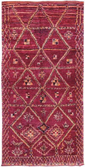Vintage Moroccan Oriental Rugs 44464 Detail/Large View