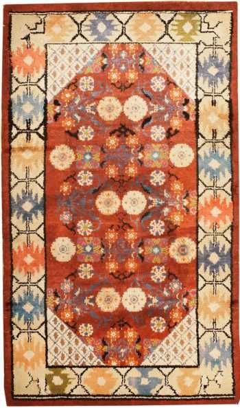 Antique Silk Khotan Oriental Rugs 43307 Detail/Large View