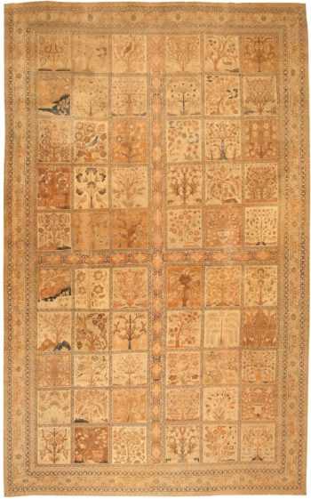 Antique Tabriz Persian Carpet 43369 Nazmiyal