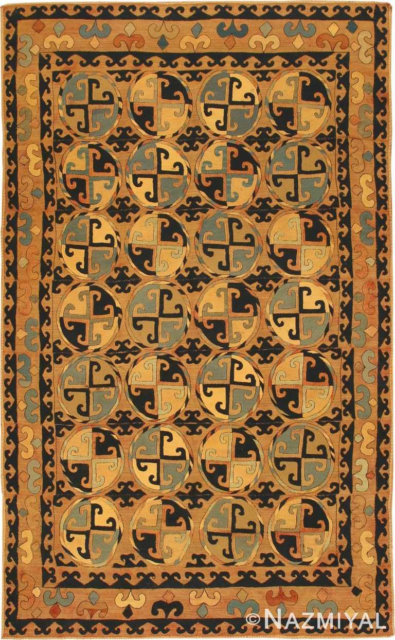 Antique Uzbek Kilim Rug 42515 Nazmiyal