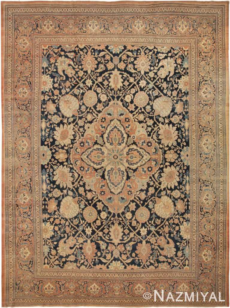 Antique Tabriz Persian Rug 43443 Detail/Large View