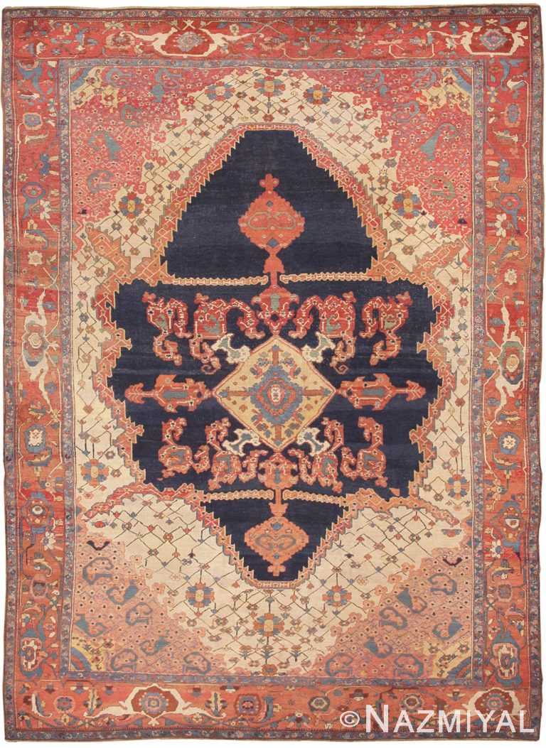 Antique Bakshaish Persian Rug 44171 Nazmiyal