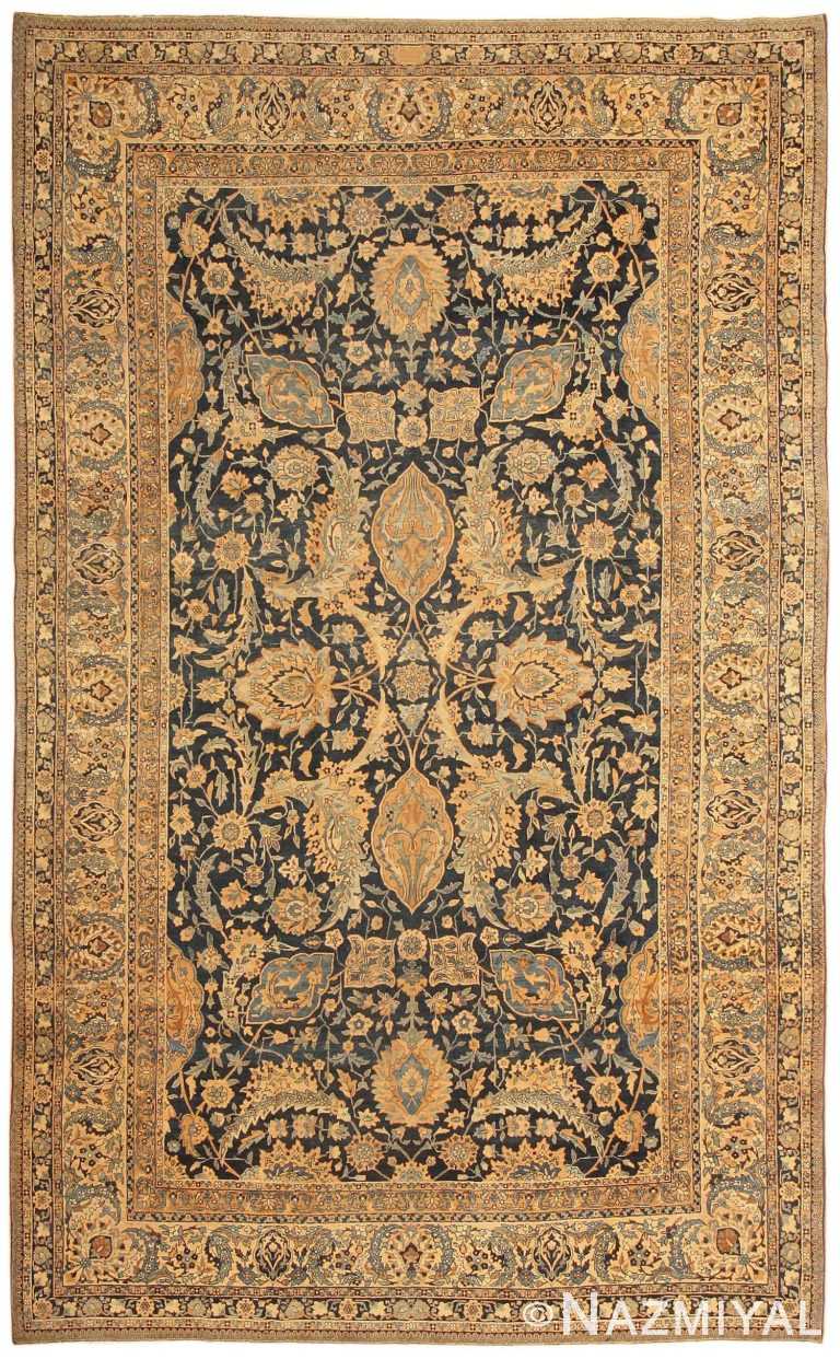 Antique Kerman Persian Rug #43467 by Nazmiyal Antique Rugs