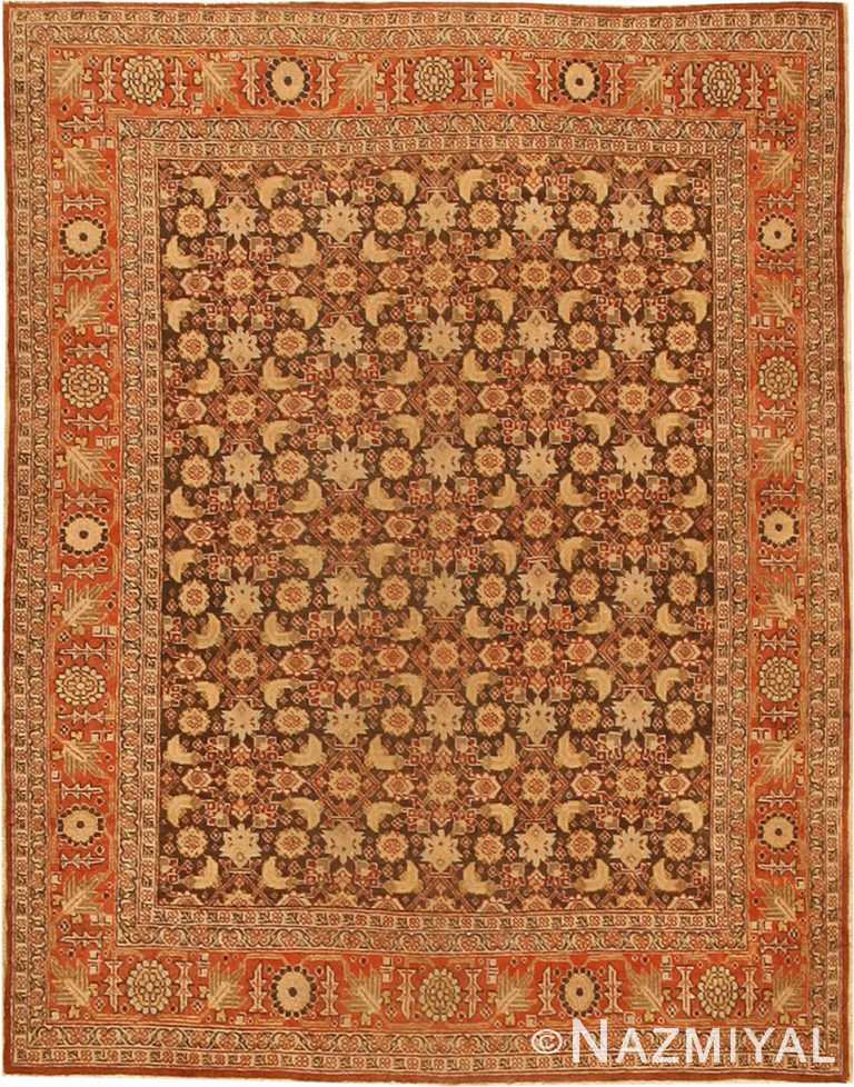 Antique Tabriz Persian Rug 42699 Nazmiyal