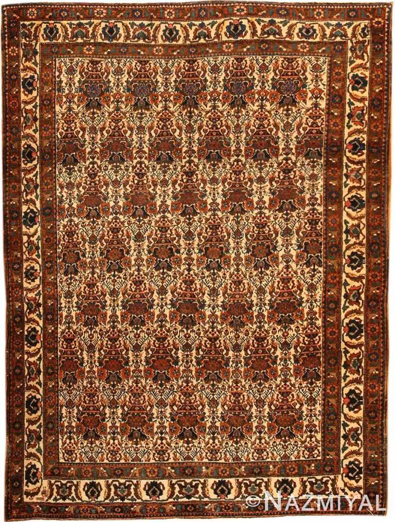Antique Abedeh Persian Rug 43303 Detail/Large View