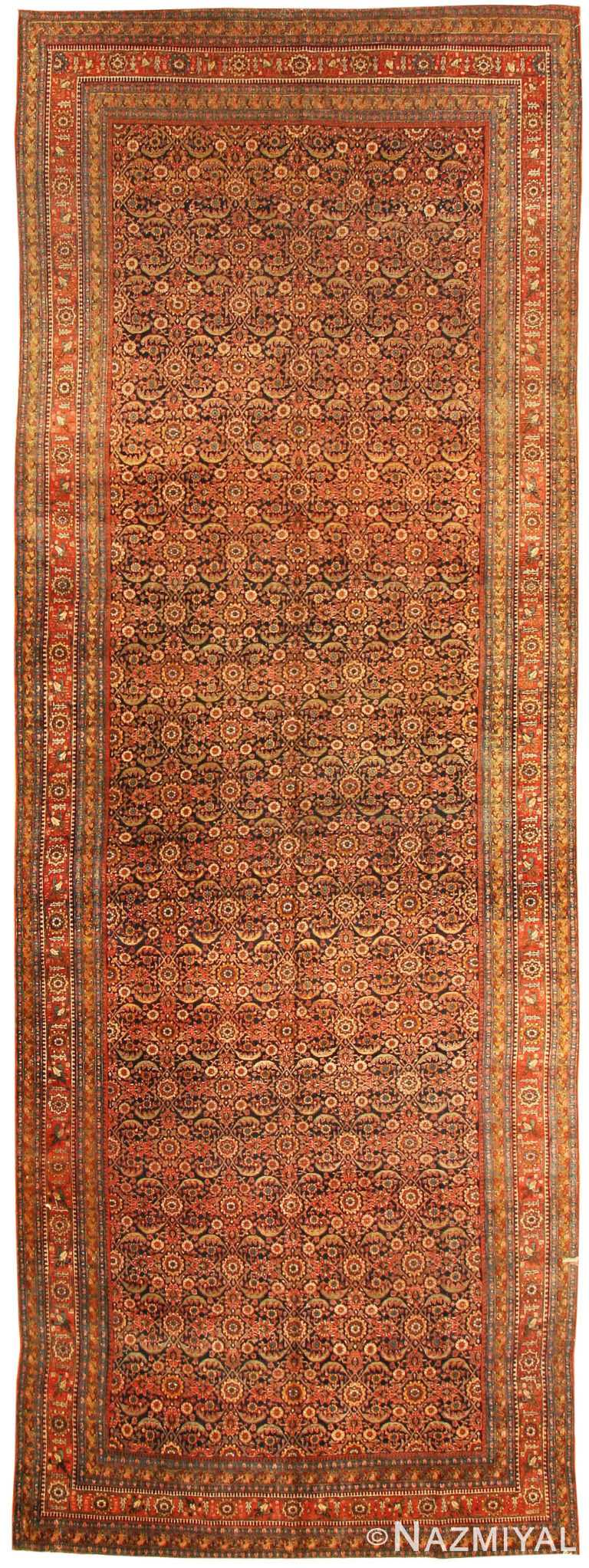 Antique Bidjar Persian Rug 43427 Nazmiyal