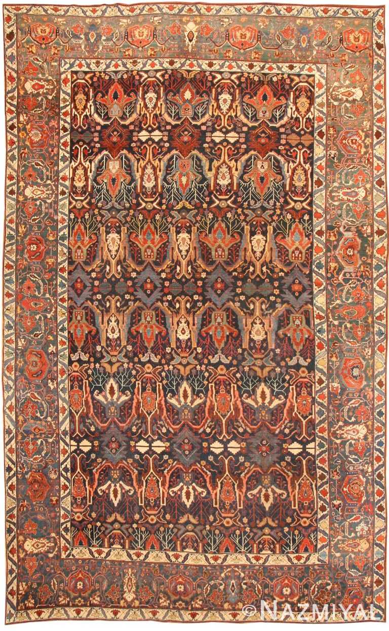 Antique Bidjar Persian Rug 43360 Detail/Large View