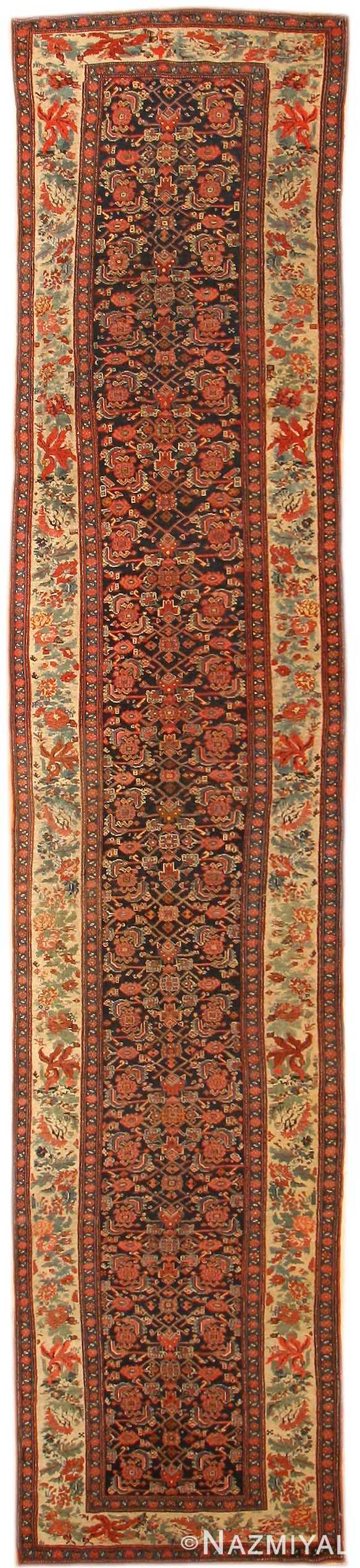 Antique Bidjar Persian Rug 43881 Nazmiyal