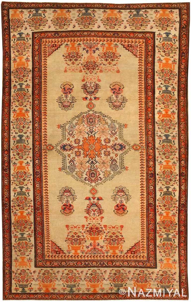Antique Farahan Persian Rug 43876 Nazmiyal