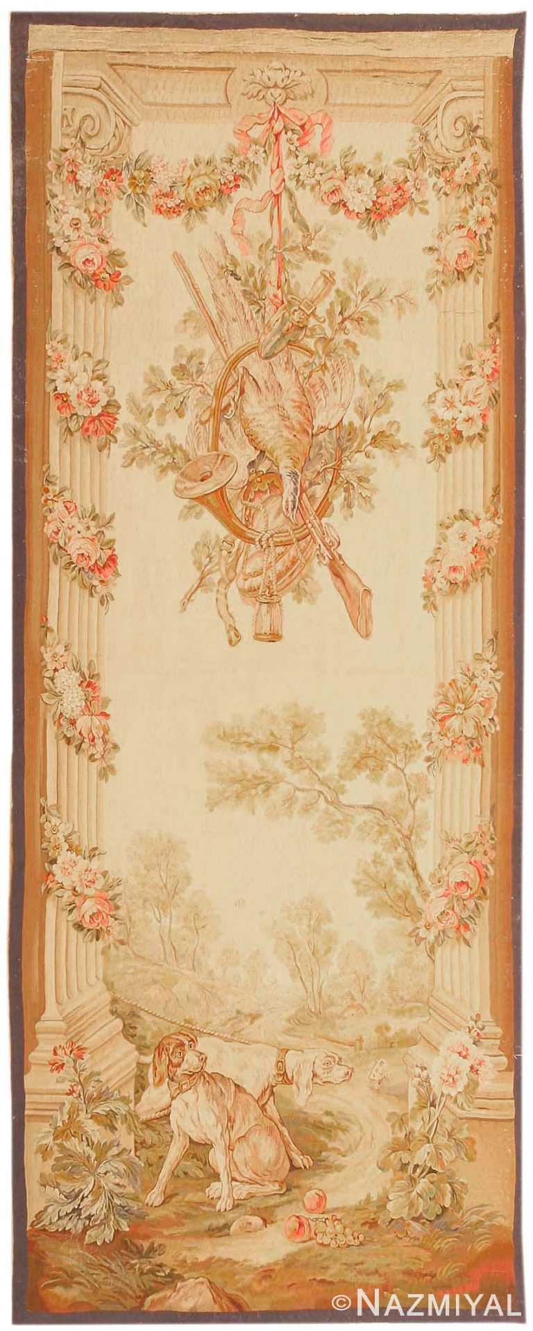 Antique French Tapestry Rug 43923 Nazmiyal