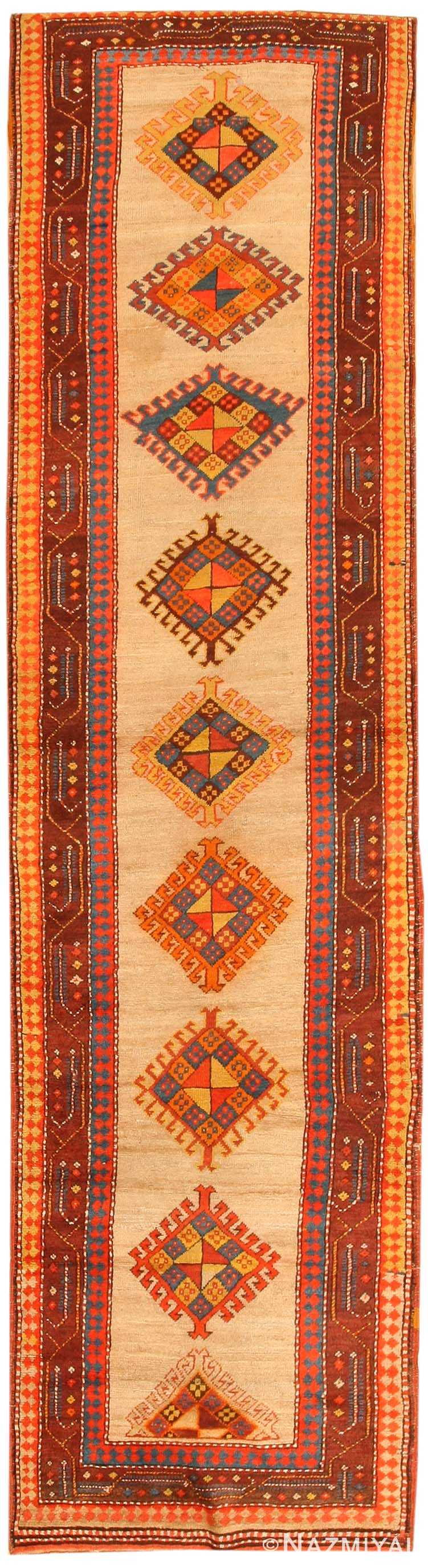 Antique Kazak Caucasian Rug 43822 Detail/Large View