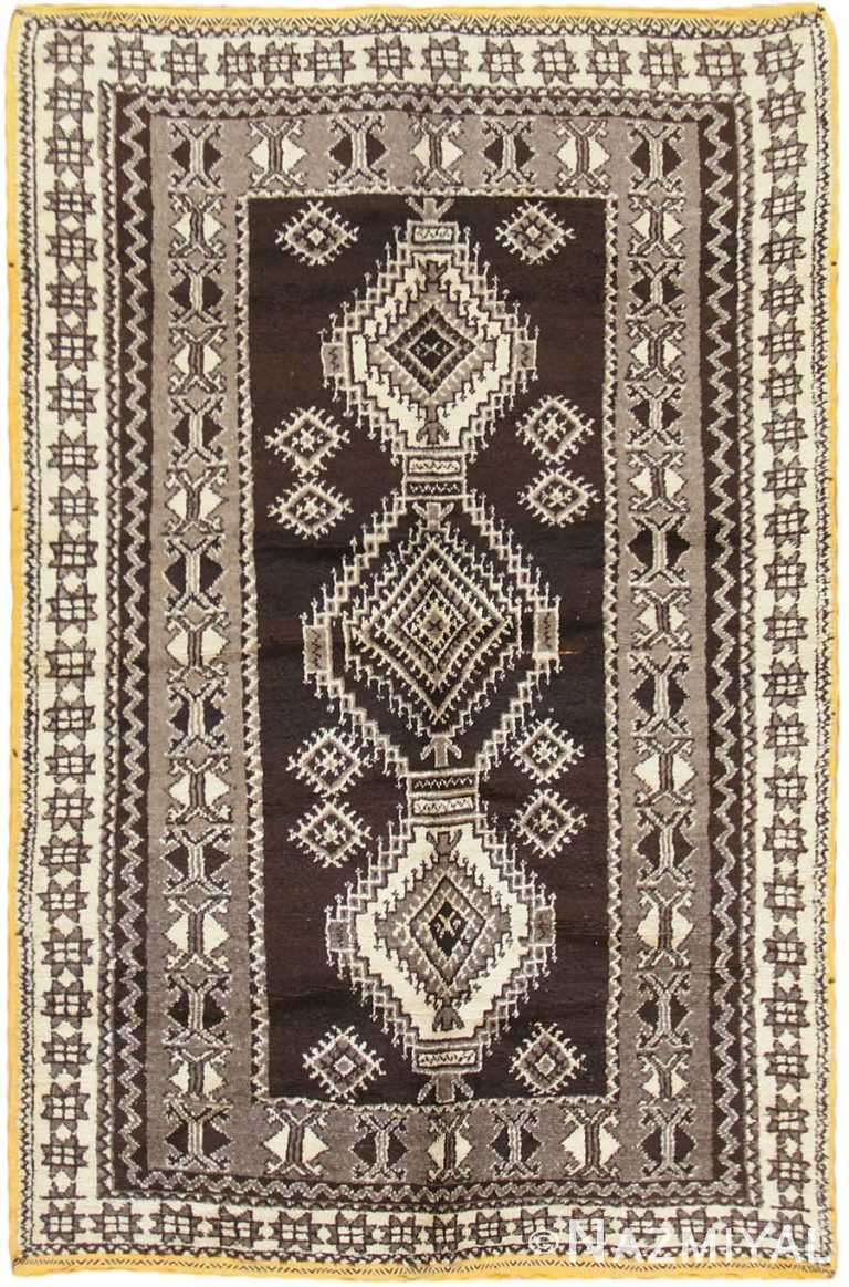 Vintage Moroccan Oriental Carpet 44463 Nazmiyal Antique Rugs